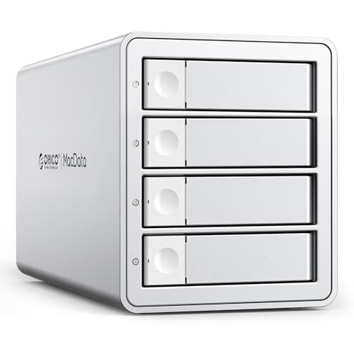 ORICO Daisy Chain 4 Bay USB 3.2 Gen 2 Aluminum Das Hard Drive Enclosure