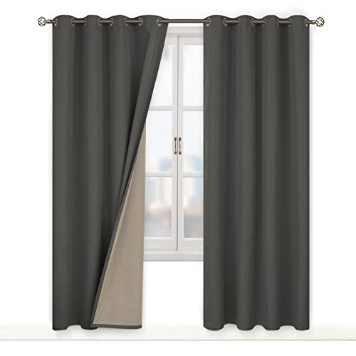 BGment 2-Panel 100% Blackout Curtains