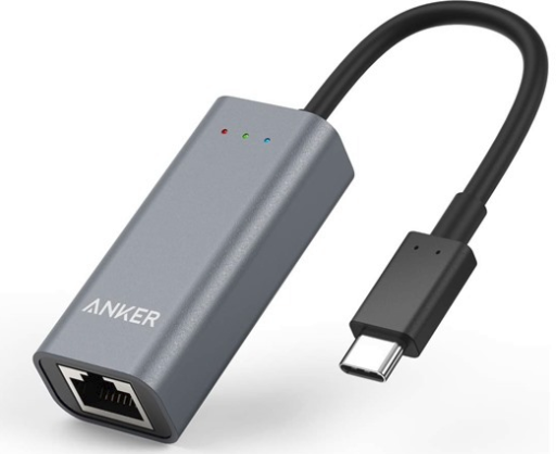 Anker USB-C to Ethernet Adapter 1-Gigabit Network Hub