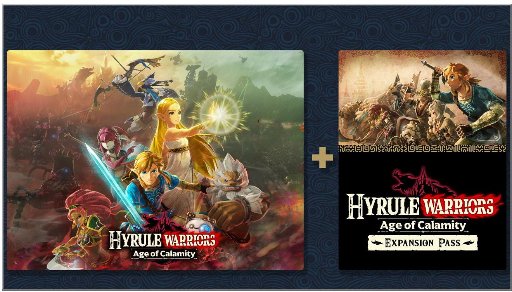 Hyrule Warriors: Age of Calamity and Hyrule Warriors: Age of Calamity Expansion Pass Bundle- Nintendo Switch [Digital]