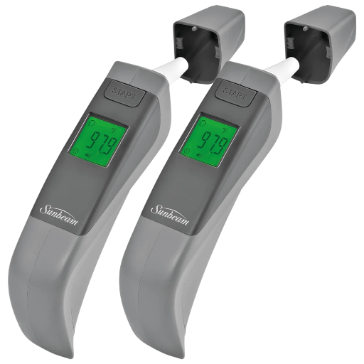 Sunbeam Infrared No Touch Dual Usage Thermometer 2-Pack Deal