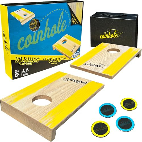 Coinhole Hasbro Tabletop Game Coin Bouncing Party Game