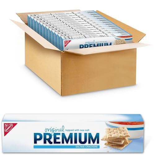 Premium Saltine Crackers (Original) 12-Pack Deal
