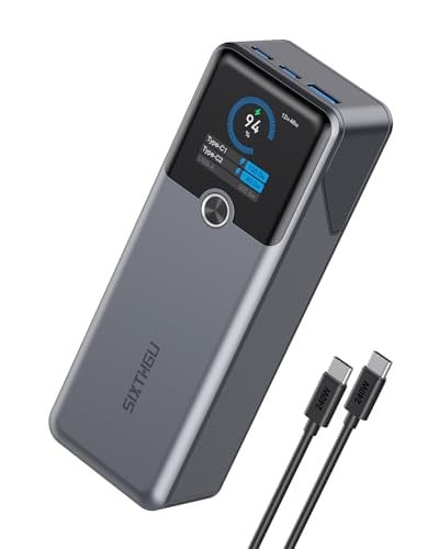 SIXTHGU 20,000mAh 3-Port Power Bank w/ 140W USB-C PD