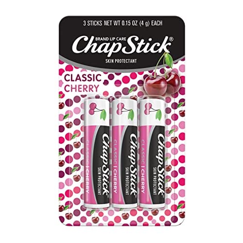 ChapStick Classic Lip Balm Cherry 3-Pack Deal