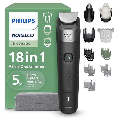 Philips Norelco All-in-One 18-Piece Trimmer 5000 Series MG5970/49 Deal