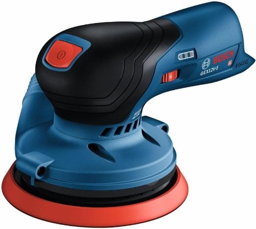 (Prime Deal) BOSCH GEX12V-5N 12V Max Brushless 5" Random Orbit Sander (Tool Only)
