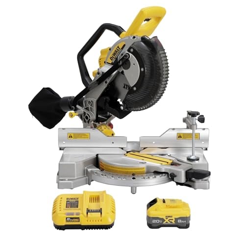 DEWALT 20V MAX XR 10 in. Double Bevel Fixed Miter Saw Kit