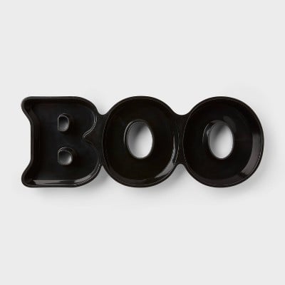 'BOO' Halloween Letter Candy Tray Deal