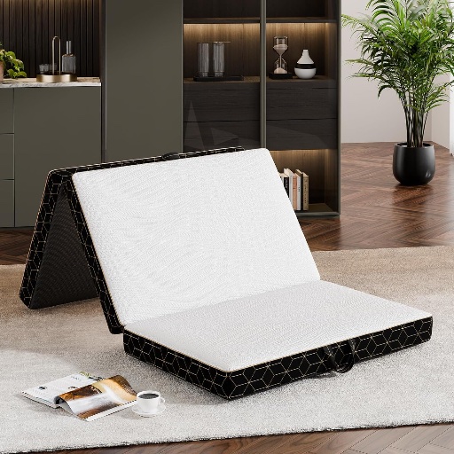 GEMBED Single Size Folding Memory Foam Mattress (75"x25"x4")
