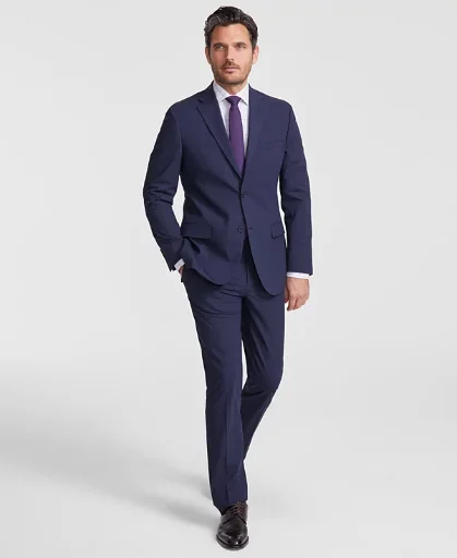DKNY Men's Modern-Fit Nested Suit 2-Piece