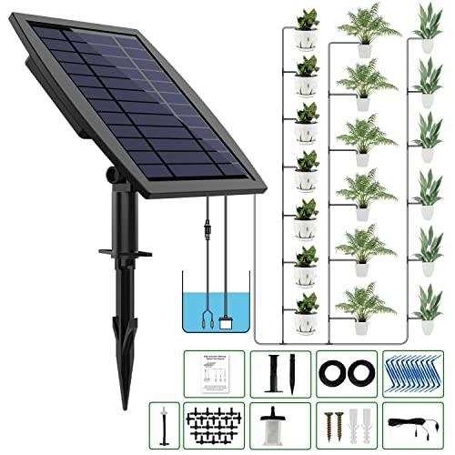 JIYANG Solar Powered Automatic Drip Irrigation Kit System