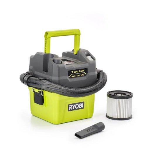Ryobi ONE+ 18V 1-Gallon Cordless Wet/Dry Vacuum (Tool Only)