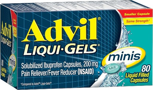 Advil 160 Count Liquid Gel MINIS