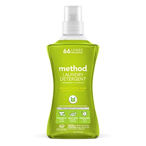 53.5-Oz Method Liquid Laundry Detergent (Coconut + Cactus Water) Deal