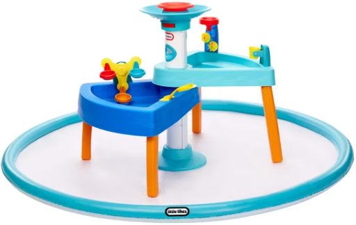 Little Tikes 3-in-1 Splash 'n Grow Outdoor Water Play Table and Splash Pad