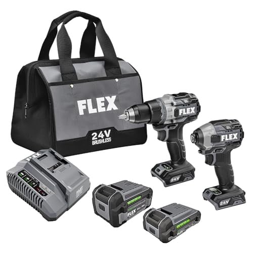 FLEX 24V Brushless Cordless 2-Tool Combo Kit FXM204-2B Deal