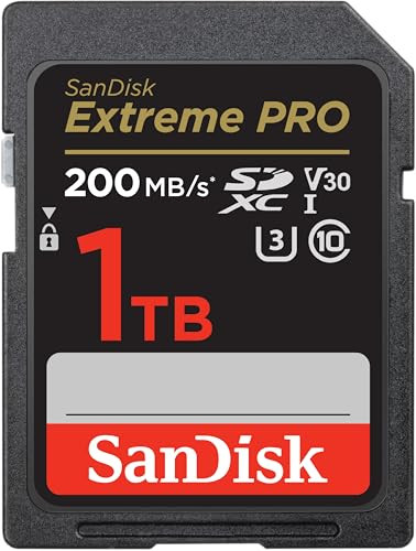 SanDisk 1TB Extreme PRO SDXC UHS-I Memory Card