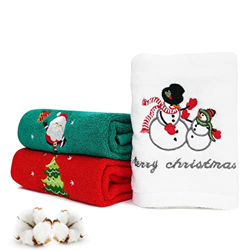 Christmas Hand Towels 3 Pack