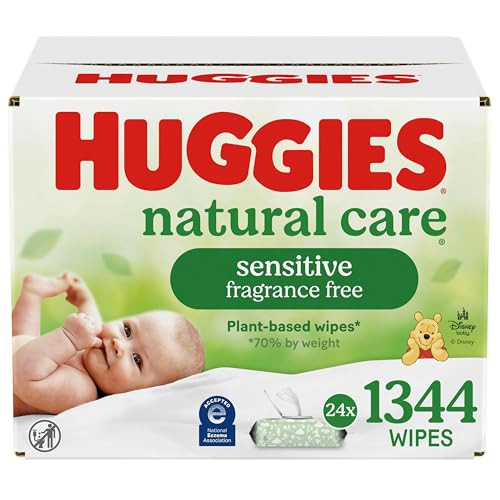 Huggies Sensitive Baby Wipes (24 Packs, 1344 Wipes)