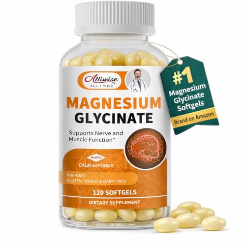 Magnesium Glycinate 120 Softgels 400mg Deal