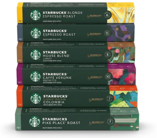 Starbucks by Nespresso Variety Pack 60-Count Deal