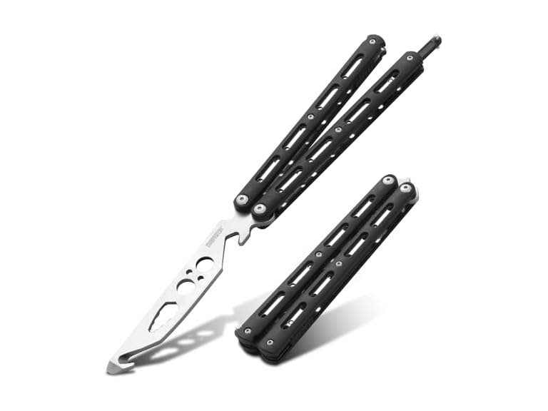 Dispatch Practice Butterfly Knife Trainer Black