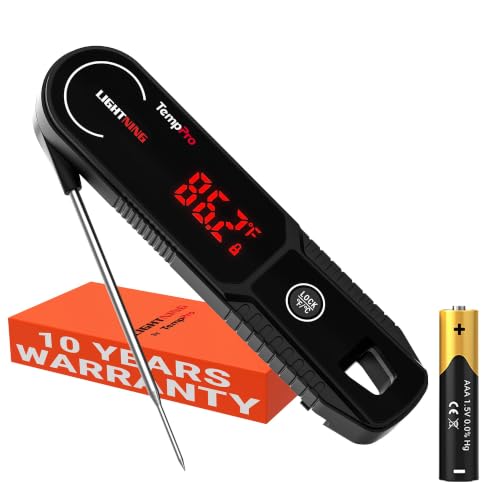TempPro TempSwift 1 Sec Instant Read Meat Thermometer Digital (Rotating Display, Replaceable Battery) Deal