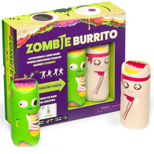 Exploding Kittens Zombie Burrito 3-6 Players Card Game