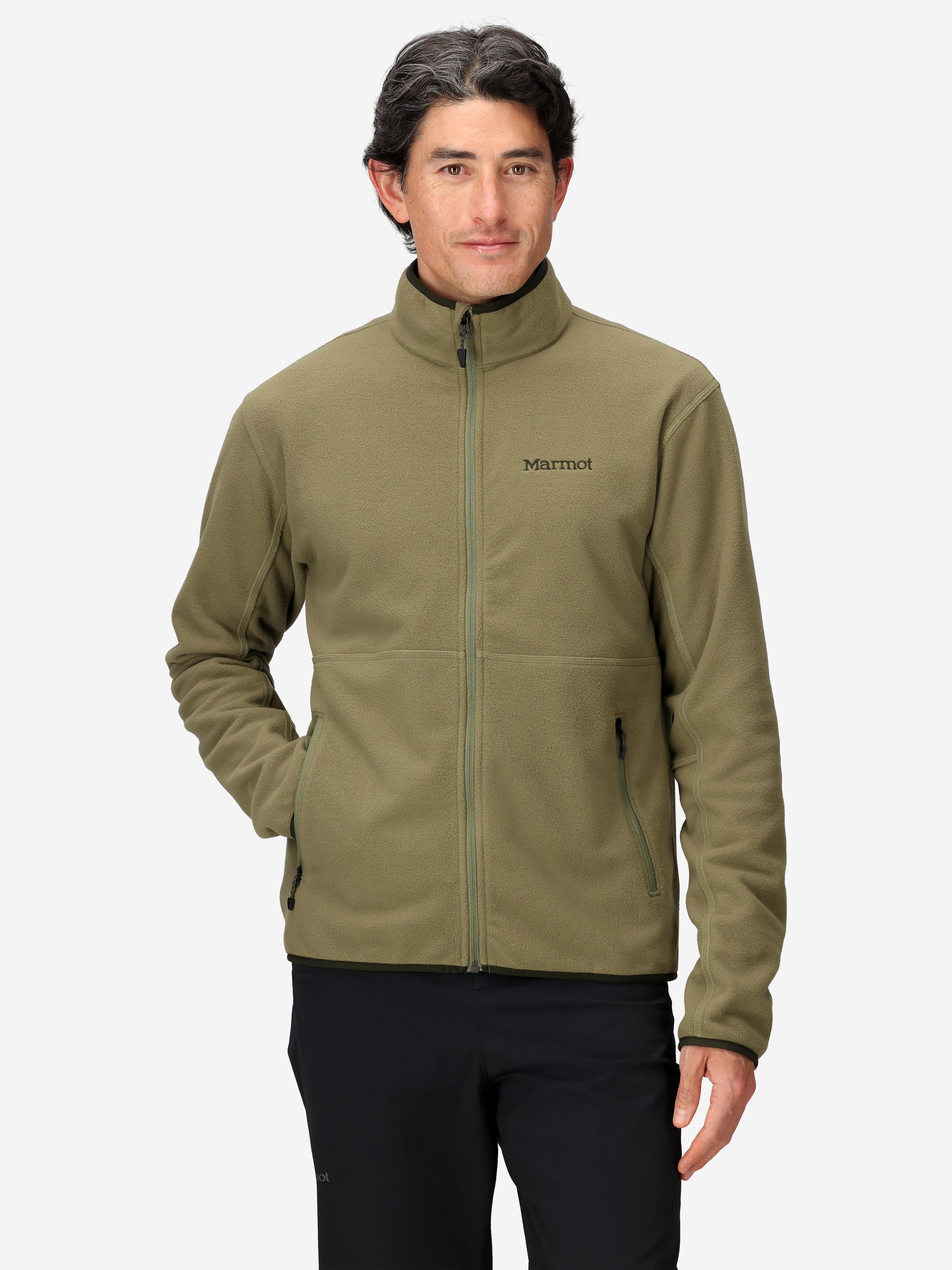 Marmot Men's Rocklin Fleece Jacket Olive Grove Deal