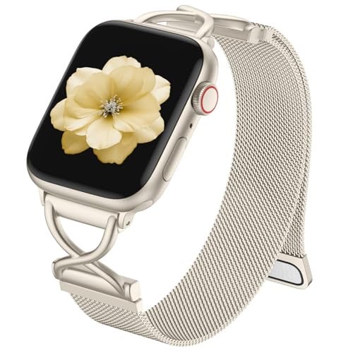 Dirrelo Metal Mesh Magnetic Band for Apple Watch