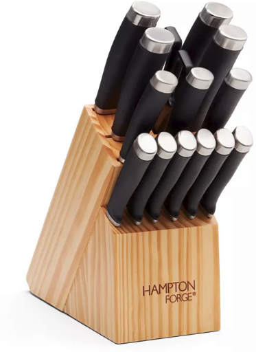 Hampton Forge Ronan 15-Piece Knife Cutlery Set Deal