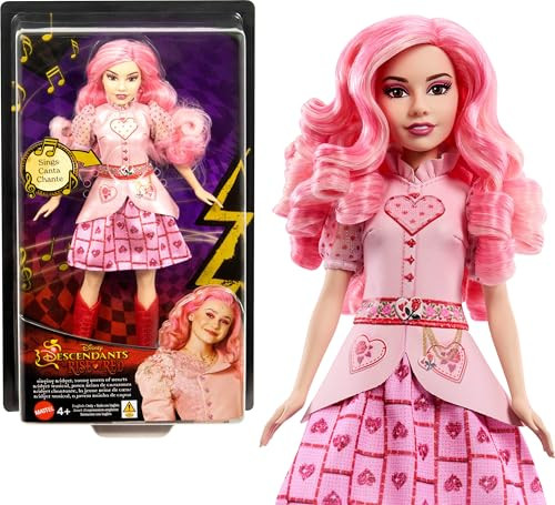 Mattel Disney Descendants: The Rise of Red Singing Bridget, Young Queen of Hearts Doll