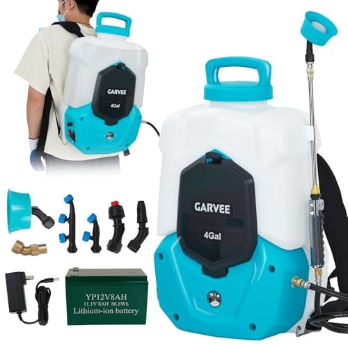 Garvee 4 Gallon Battery Backpack Sprayer