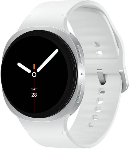 Certified Refurbished: Samsung Galaxy Watch 8 44mm Aluminum Smartwatch BT Silver