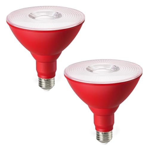 EDISHINE Dimmable Outdoor LED Flood Light Bulbs 2-Pack