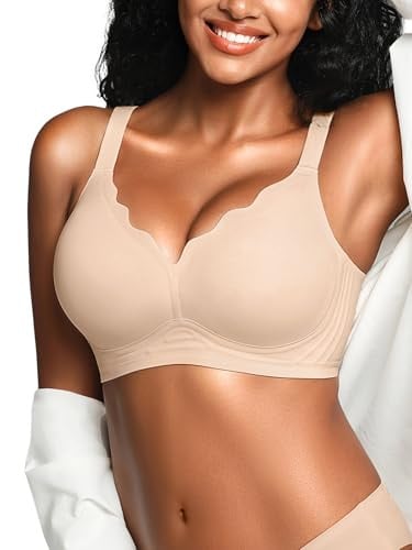 Cuteio Women's Seamless Wireless Jelly Bra