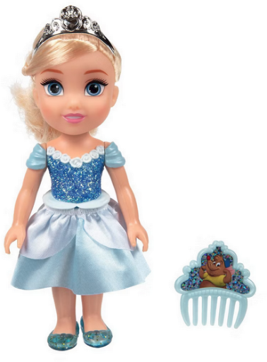 Disney Princess Petite Dolls: Cinderella, Snow White, Moana, Aurora, Tiana