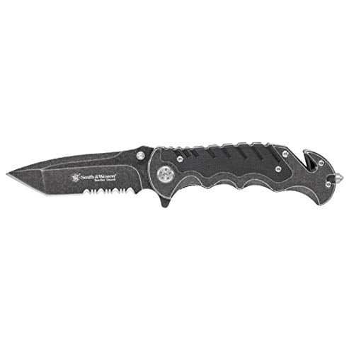 Smith & Wesson SWBG10S 3.5" Tanto Folding Pocket Knife w/ G10 Handle Deal
