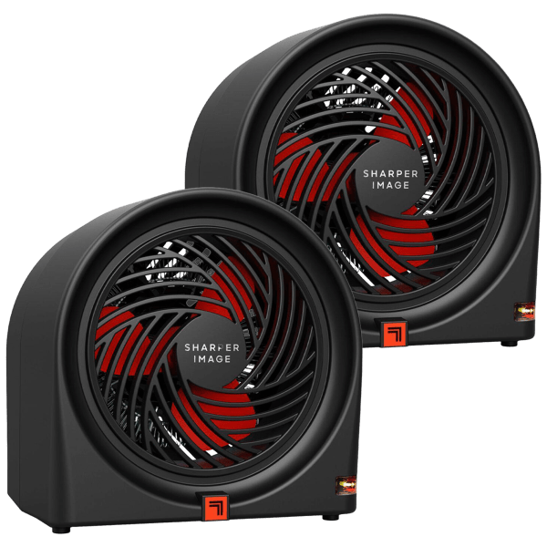 2-Pack Sharper Image by Vornado RADIUS 5H Personal Heater
