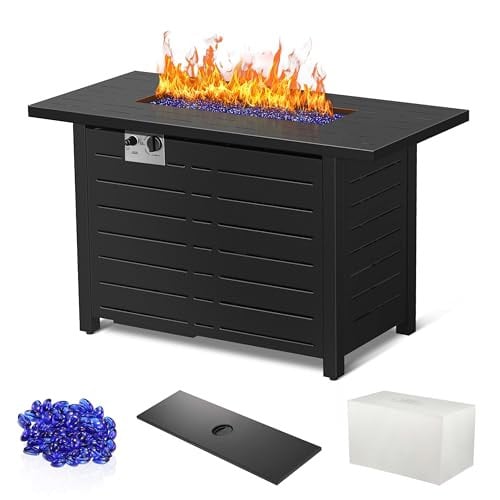 43" R.W.Flame 50,000 BTU Propane Fire Pit Table