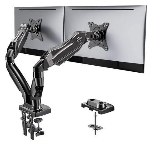 Dual Monitor Stand: Full Adjustable Monitor Desk Mount