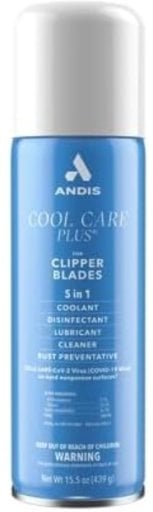 Andis Cool Care Plus 5-in-1 Clipper Blade Spray 15.5-Ounce