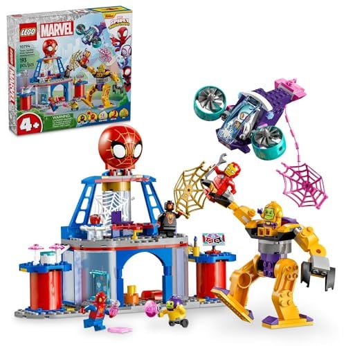 LEGO Marvel Team Spidey Web Spinner Headquarters Building Toy (10794) Deal