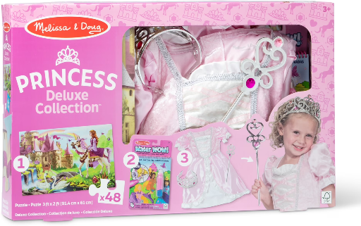 Melissa & Doug Princess 3-in-1 Deluxe Collection Themed Gift Set