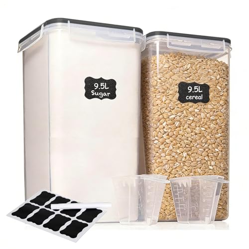2 PC Large Airtight Food Storage Containers