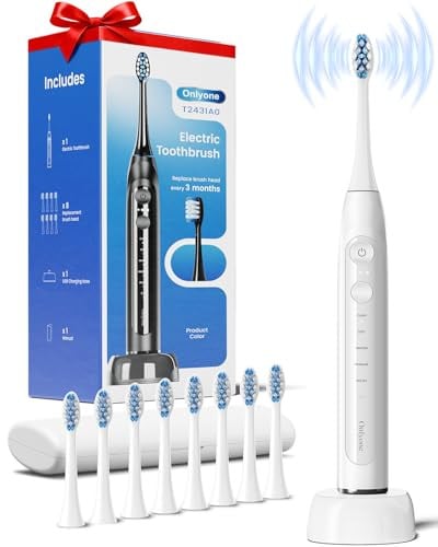 Onlyone Sonic Electric Toothbrush Set Deal