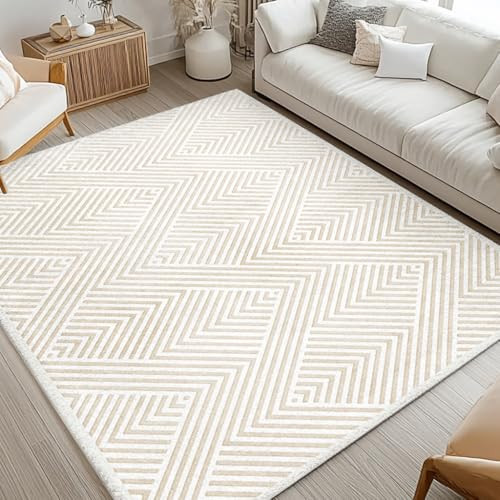 Beige 5x7 Area Rug