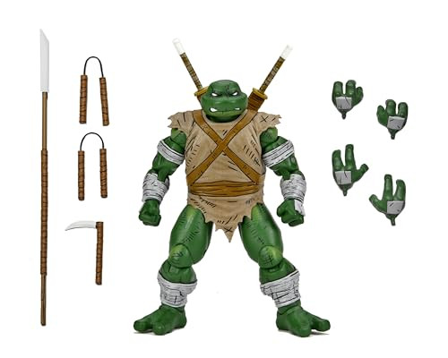 NECA Teenage Mutant Ninja Turtles Michelangelo (The Wanderer) 7" Scale Action Figure