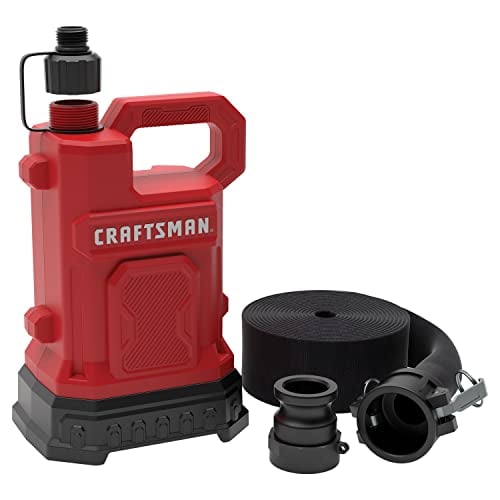 CRAFTSMAN 1/2 HP Fiberglass Reinforced Thermoplastic Fully Submersible Water Utility Transfer Pump Deal